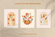 Autumn Vibes vector clipart, an Object Graphic by Nadezhda Mikhailova (Thumbnail 5 of 12)