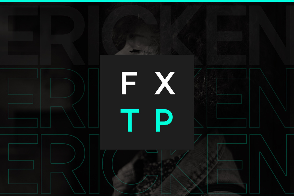 Ericken Display Typeface, a Sans Serif Font by Foxtype (Photo 9 of 12)