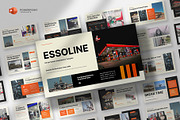 Oil & Gas Powerpoint Template, a Presentation Template by fluffstudio (Thumbnail 1 of 4)
