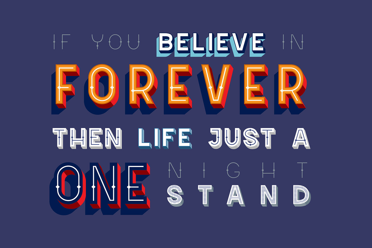 Sevastian Layered Typefaces, a Font by Adam Fathony (Photo 4 of 10)