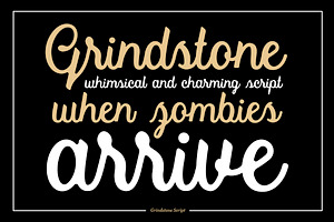 Grindstone Font Family