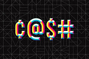 Jewel Cut - Color SVG OpenType Font, a Font by Philip Cheaney (Thumbnail 7 of 8)