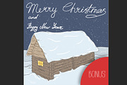 Set of Christmas cards, a Decorative Illustration by SomStock (Thumbnail 5 of 5)