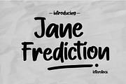 Jane Frediction, a Font by LetterStock (Thumbnail 1 of 6)