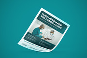 Medical Clinic and Healthcare Flyer, a Flyer Template by vinyljunkie (Thumbnail 2 of 4)