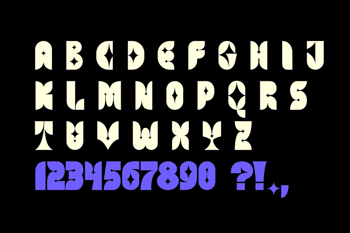 ABSENTUN – FREE Decorative Display, a Symbol Font by Daniel Shubin (Photo 2 of 6)