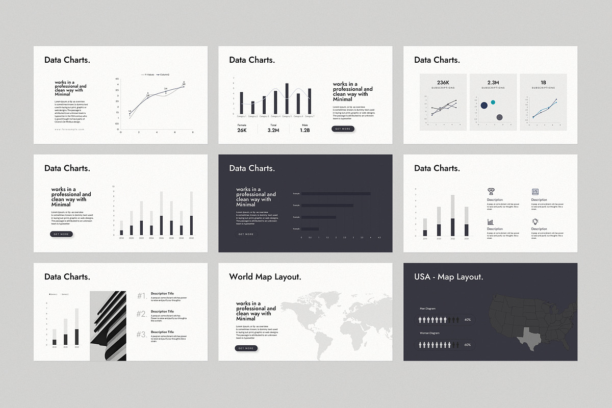 Strategy Minimal PowerPoint Template, a Presentation Template by GoldenPixelStudio (Photo 13 of 14)