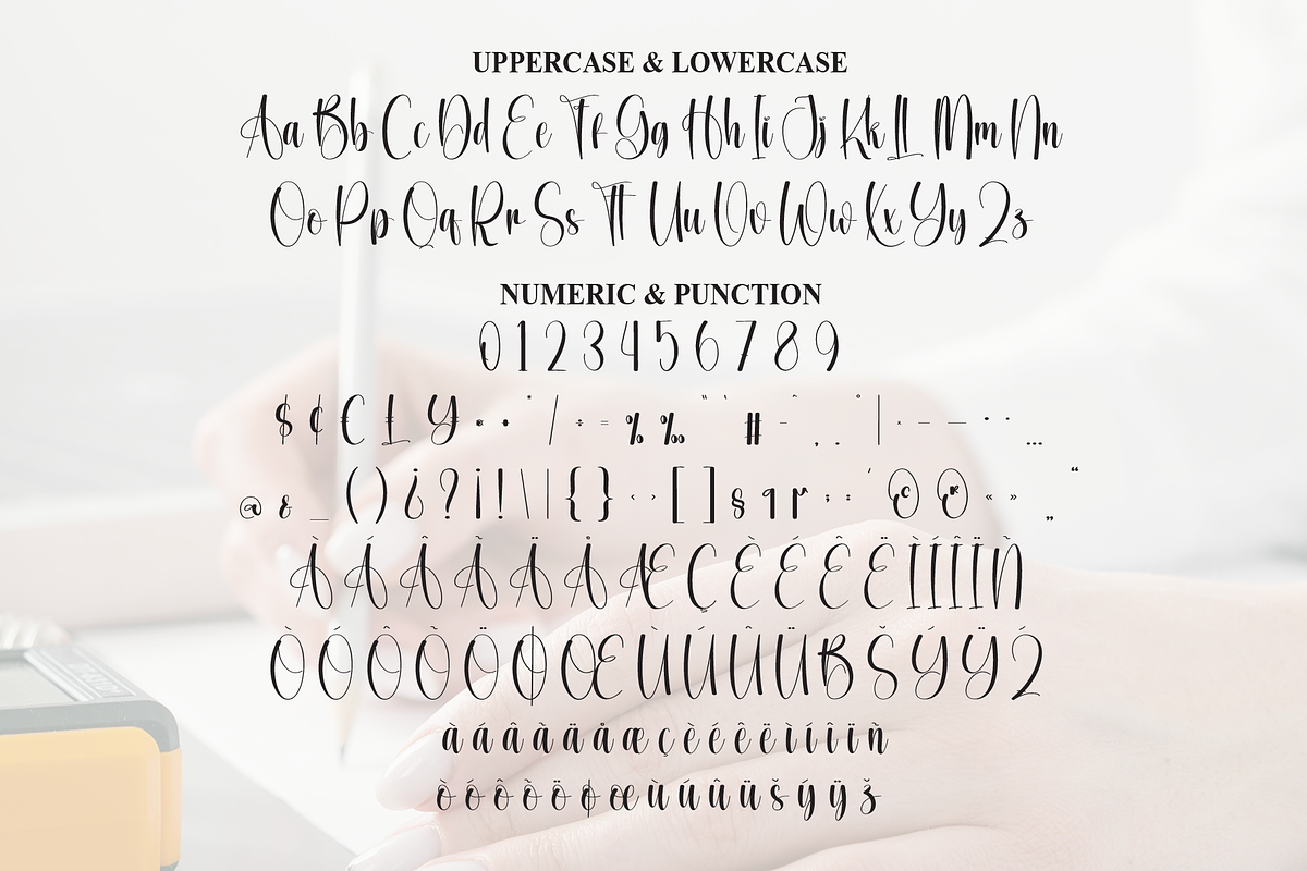 Autography | Script Font, a Handwritten Font by Scratchones (Photo 7 of 8)