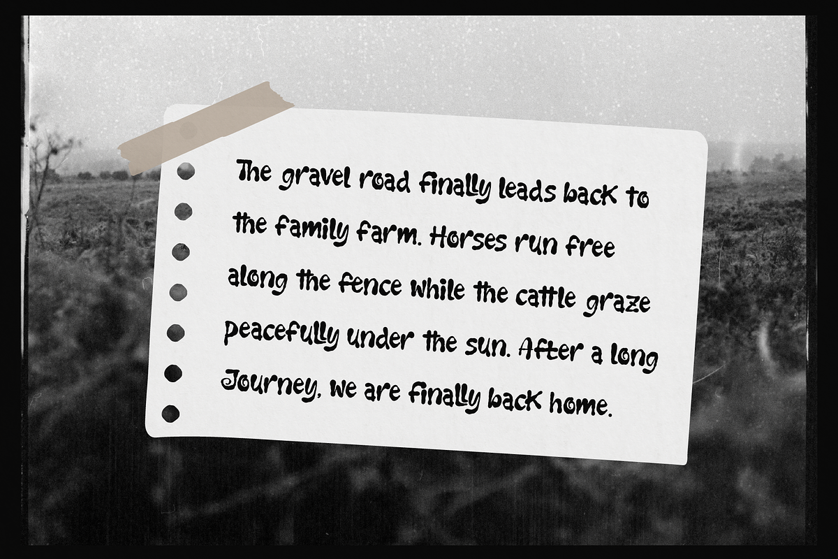 Faulty Scribble | Ugly Handwritten, a Handwritten Font by gracetype_studio (Photo 4 of 12)