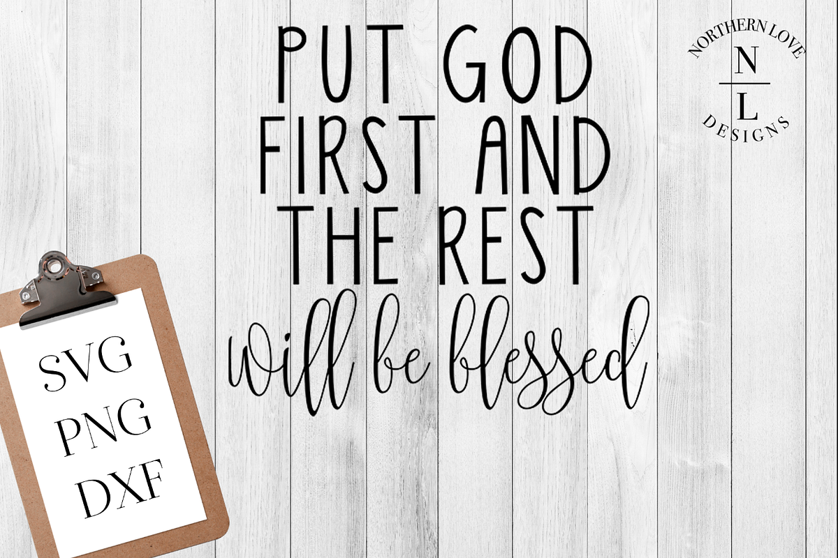 Put God First, an Illustration by Creative Chaos (Photo 2 of 2)