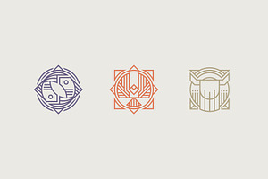 Source Geometric Icon Set