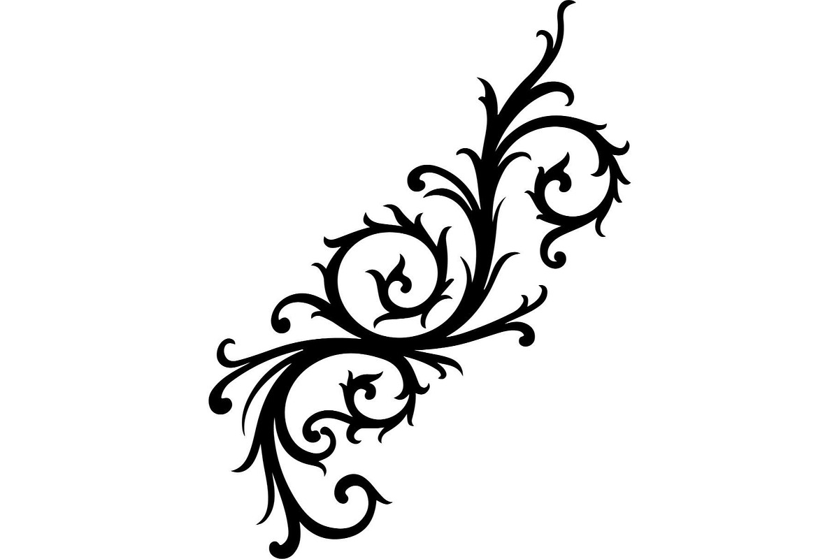 Elegant Floral Flourish, an Object Graphic by Designer_Momina (Photo 8 of 11)