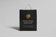 Paper Bag Mockup, a Packaging Mockup by Tahtagraphic (Thumbnail 2 of 4)