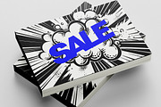 Comic Boom Explosions. 31 images, a Decorative Illustration by Handmadefont (Thumbnail 17 of 20)