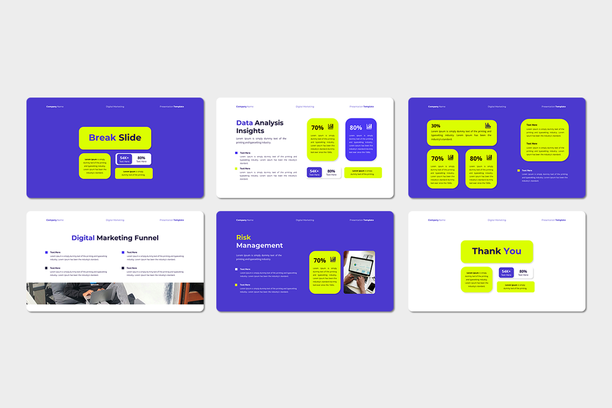 Modern Marketing Google Slides, a Presentation Template by QR Design Studio (Photo 3 of 3)