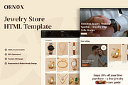 Ornox - Jewelry Store HTML Template, a HTML Template by TNCFlow (Thumbnail 1 of 5)