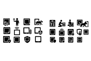 Collection of minimalist repair and, a Technology Illustration by ZinetroN