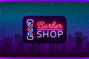 Barber Shop Neon Signs