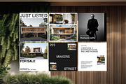 Real Estate Social Media Template, a Branding & Logo Template by Ascend Studio (Thumbnail 1 of 5)