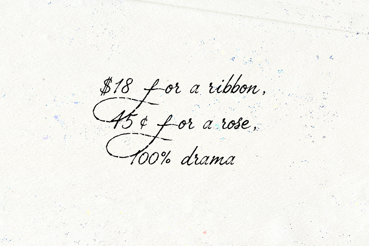 Petal Yonder: Airy Script Font, a Script Font by Mneme (Photo 9 of 9)