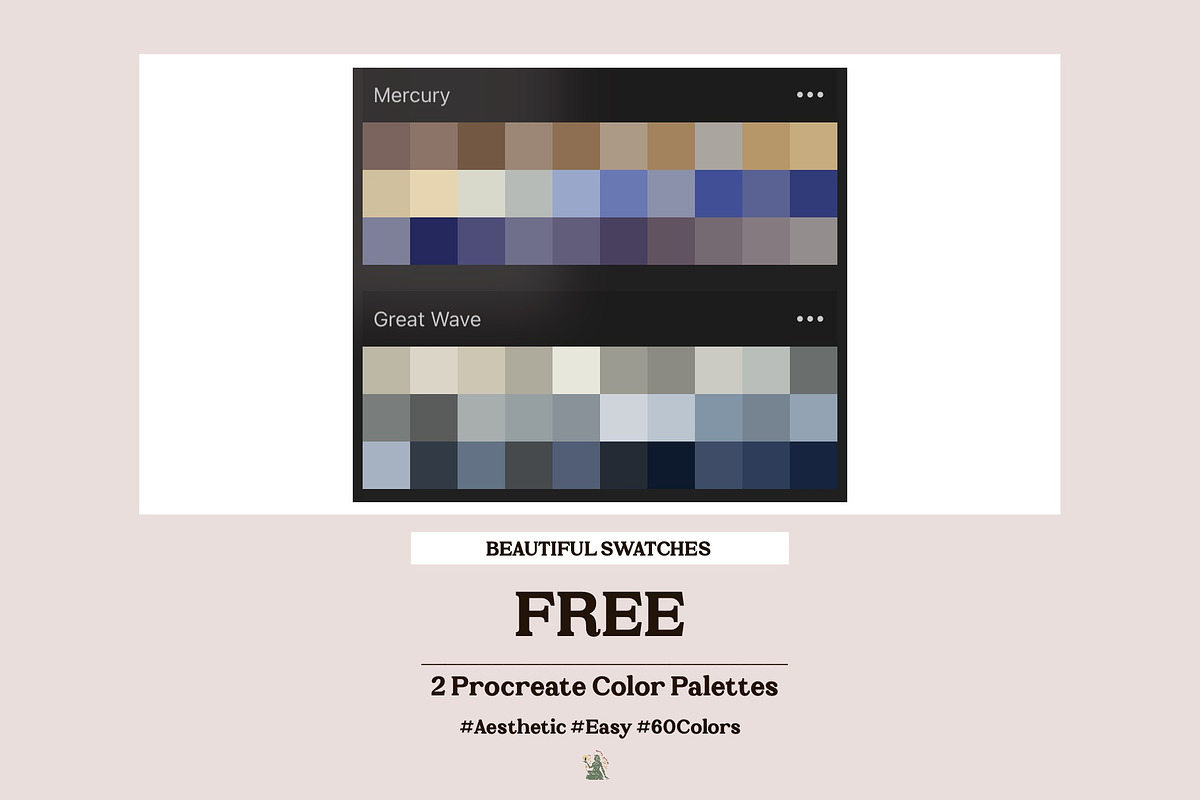 Grunge Texture Brushes For Procreate, a Brush Add-On by Pawsitively Aesthetic (Photo 9 of 9)