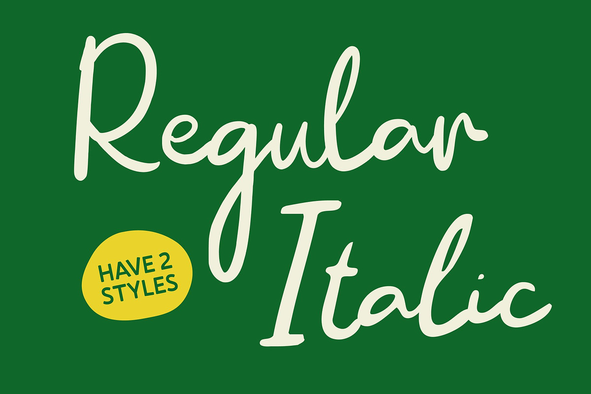 CS Soraya Drawn, a Script Font by Craft Supply Co. (Photo 4 of 8)