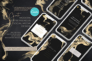 Luxury Black Gold Texture, a Texture Graphic by Vintage Digital Textures (Thumbnail 5 of 22)