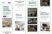 Interior - Landing Page Template, a Templates & Theme by RPWDS (Thumbnail 3 of 3)
