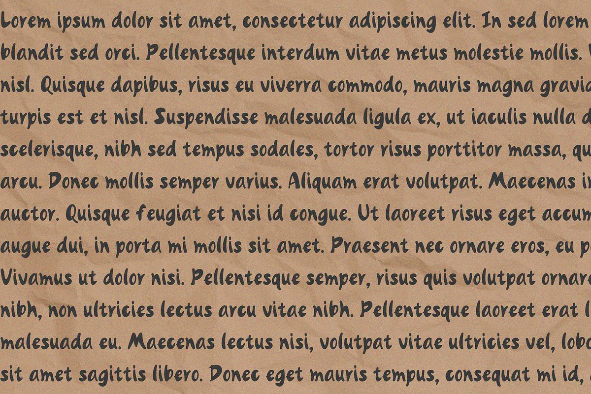 Rainy Handwritten Font, a Handwritten Font by Ruddean2109 (Photo 6 of 10)