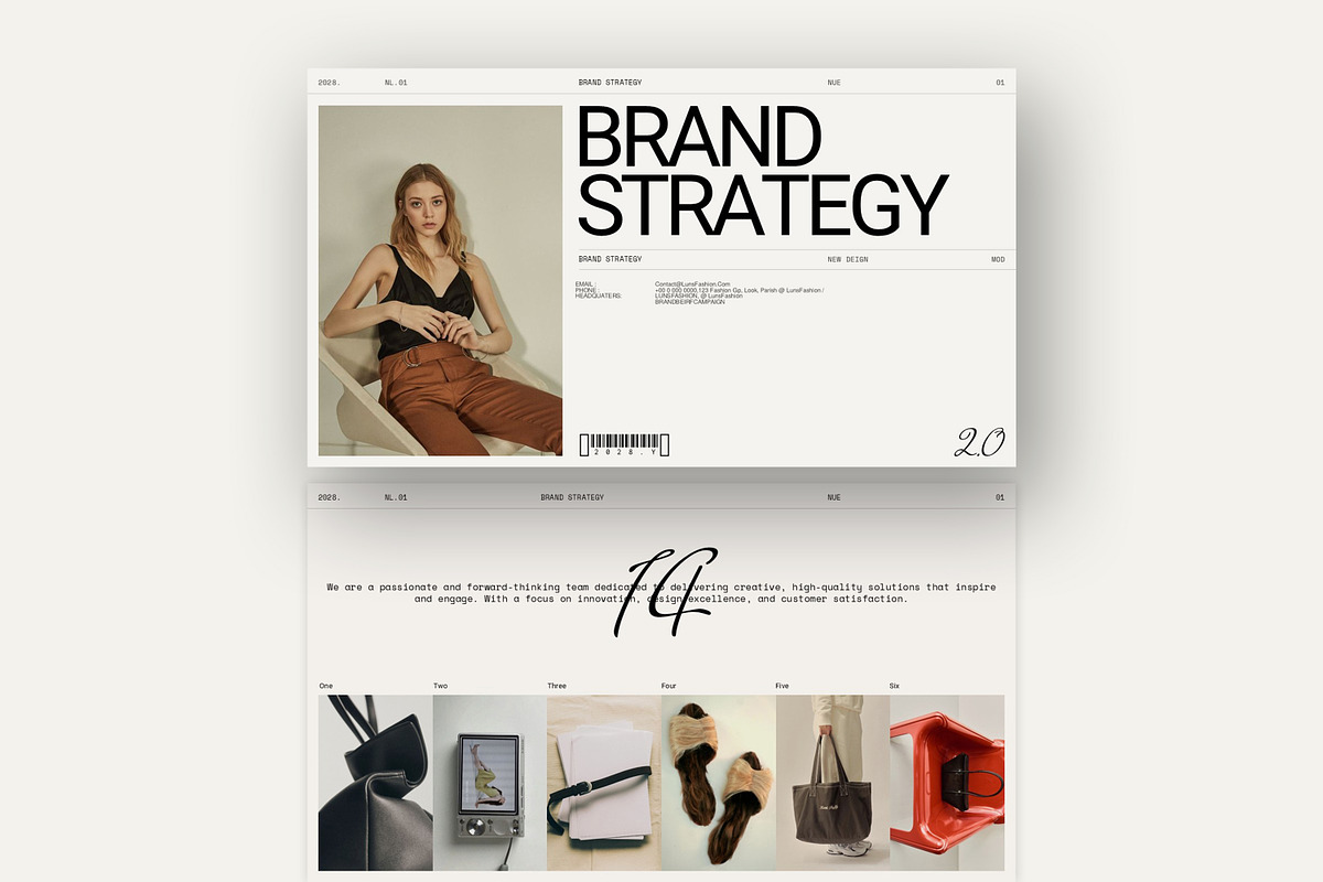 Brand Strategy Presentation Template, a Presentation Template by GoldenPixelStudio (Photo 10 of 10)