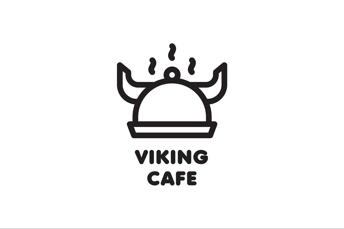 Viking Cafe Logo, a Branding & Logo Template by Last Spark (Photo 2 of 7)