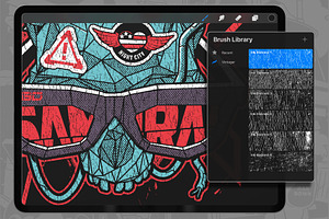 Vintager Procreate Brush Set