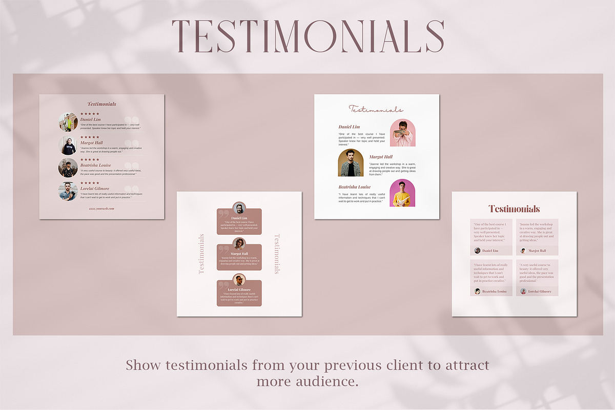 Instagram Beauty Series Creator, a Social Media Template by Analogi Studio