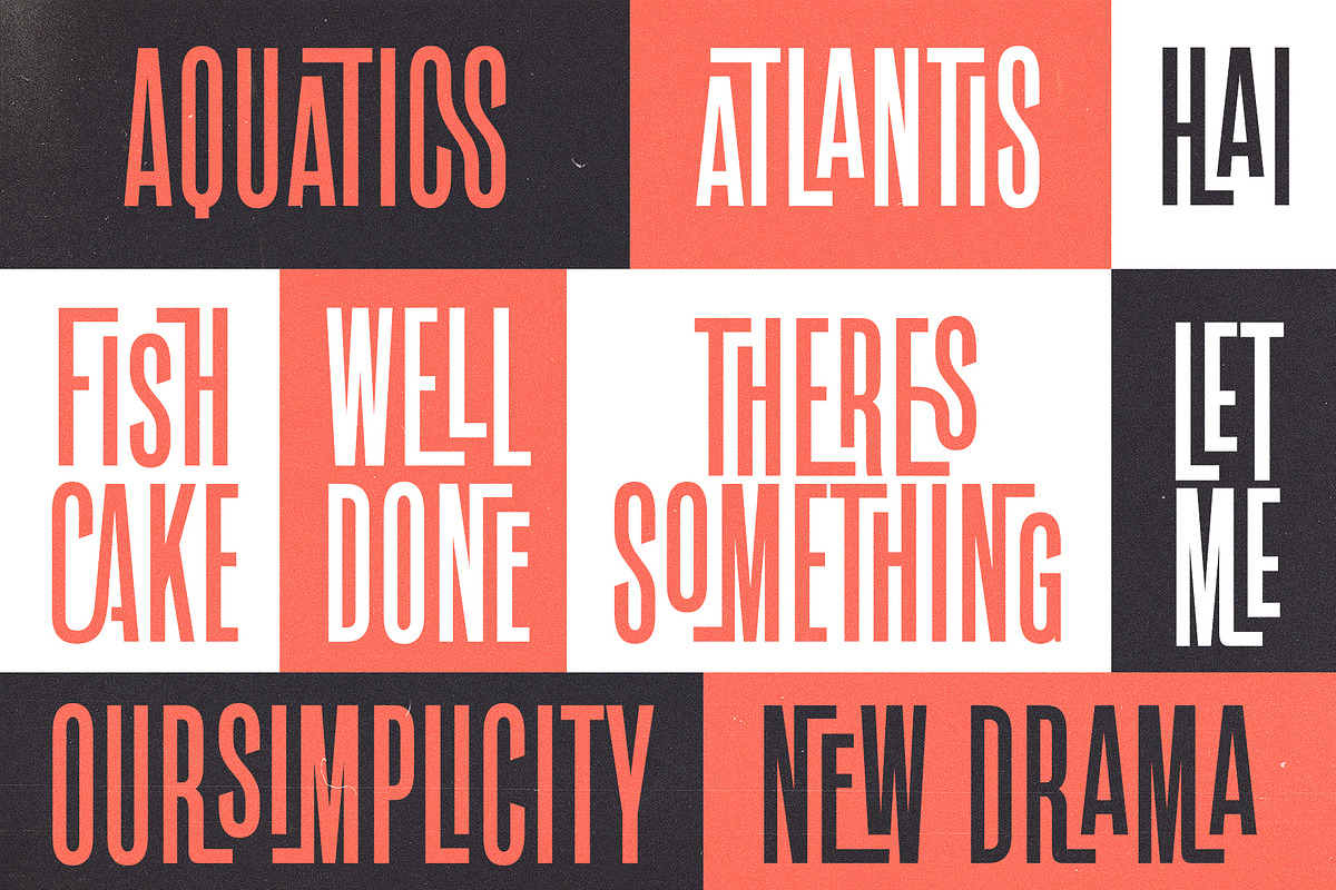 Roles Update!! Ligature Sans Serif, a Sans Serif Font by Perfectype (Photo 13 of 18)