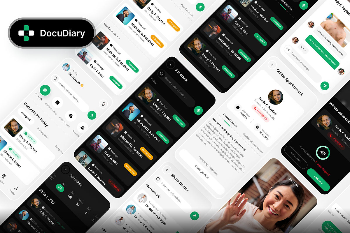UIKit for food, driver, Technican, an UI Kit Template by Fluttertop (Photo 7 of 9)