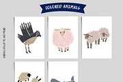 Cute animals BUNDLE, an Animal Illustration by Mii Lab (Thumbnail 18 of 20)