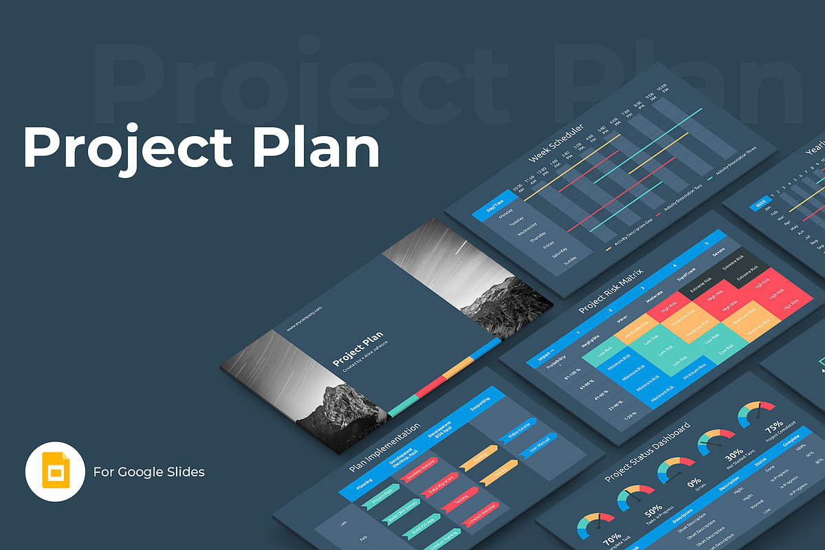 Project Plan Google Slides