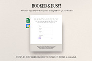 Hairstylist Booking Website in Canva, a Landing Page Template by HAYAG Creatives (Thumbnail 5 of 8)