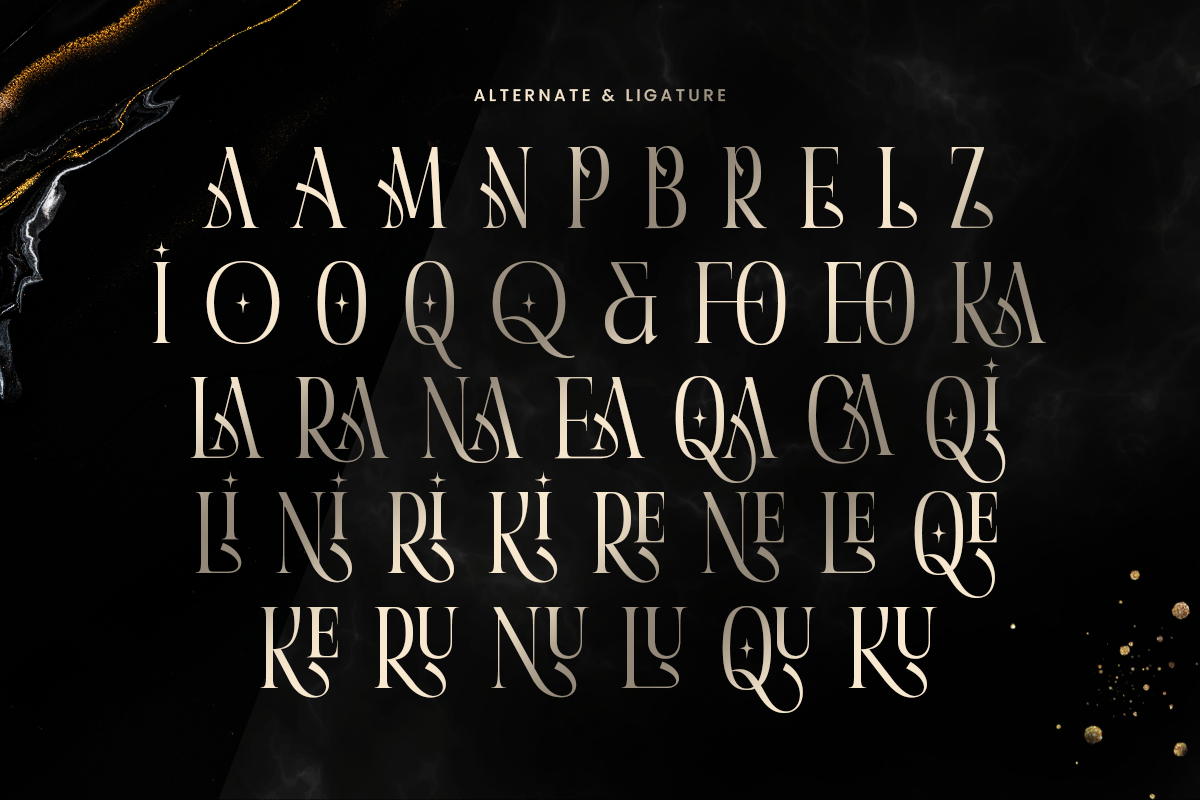 Aqila - Condensed Luxury Font, a Serif Font by Sensatype (Photo 9 of 12)