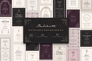Bachelorette Invitation & Sign Kit, an Object Graphic by The October Creative (Thumbnail 1 of 18)