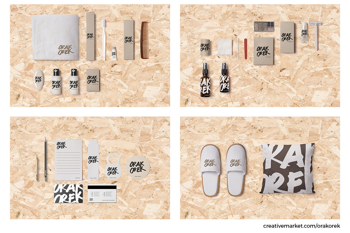 Ultimate Bundle Hotel Branding, a Packaging Mockup by Orak Orek (Photo 4 of 11)