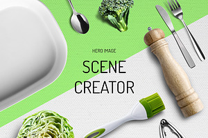 Kitchen equipment scene generator