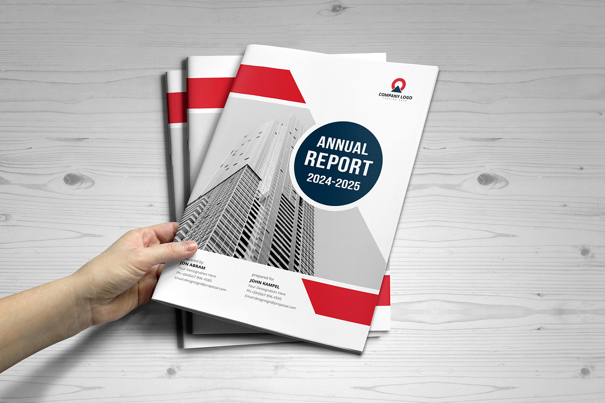 Annual Report Template V10, a Brochure Template by JanySultana (Photo 16 of 18)