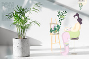 My Future Home it's Little Garden, a Decorative Illustration by Ann Art Houze (Thumbnail 9 of 11)
