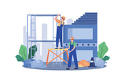 M735_Construction Services_Part 02, a Work Illustration by hoangpts (Thumbnail 3 of 11)