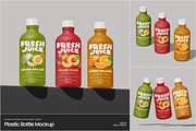 Plastic Bottle Mockup, a Packaging Mockup by Permadi Creative (Thumbnail 1 of 5)