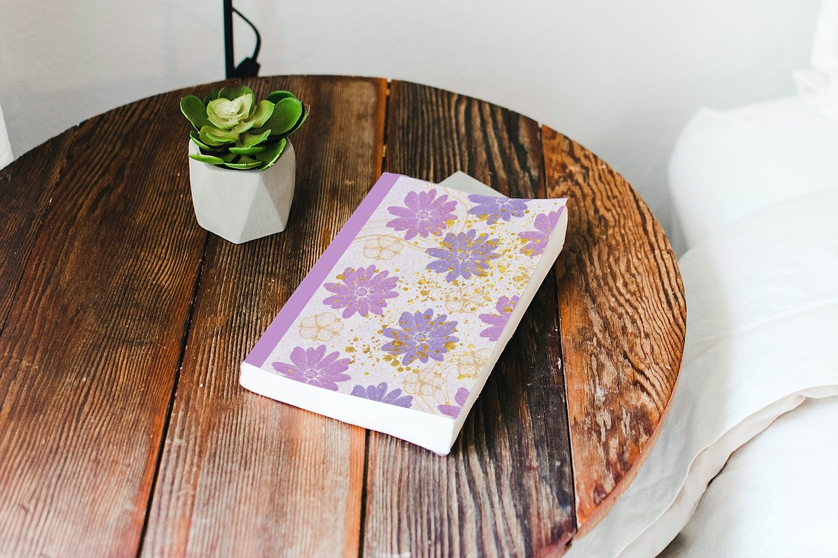 Floral Pattern Journal Template, a Magazine Template by Manifesto Design Gallery (Photo 3 of 4)
