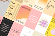 Lo Fi Instagram Templates, a Social Media Template by Bolderaja1 Studio (Thumbnail 3 of 12)