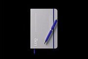 LOQ branding mockup, a Books & Magazine Mockup by Aquarianz Studio (Thumbnail 3 of 5)