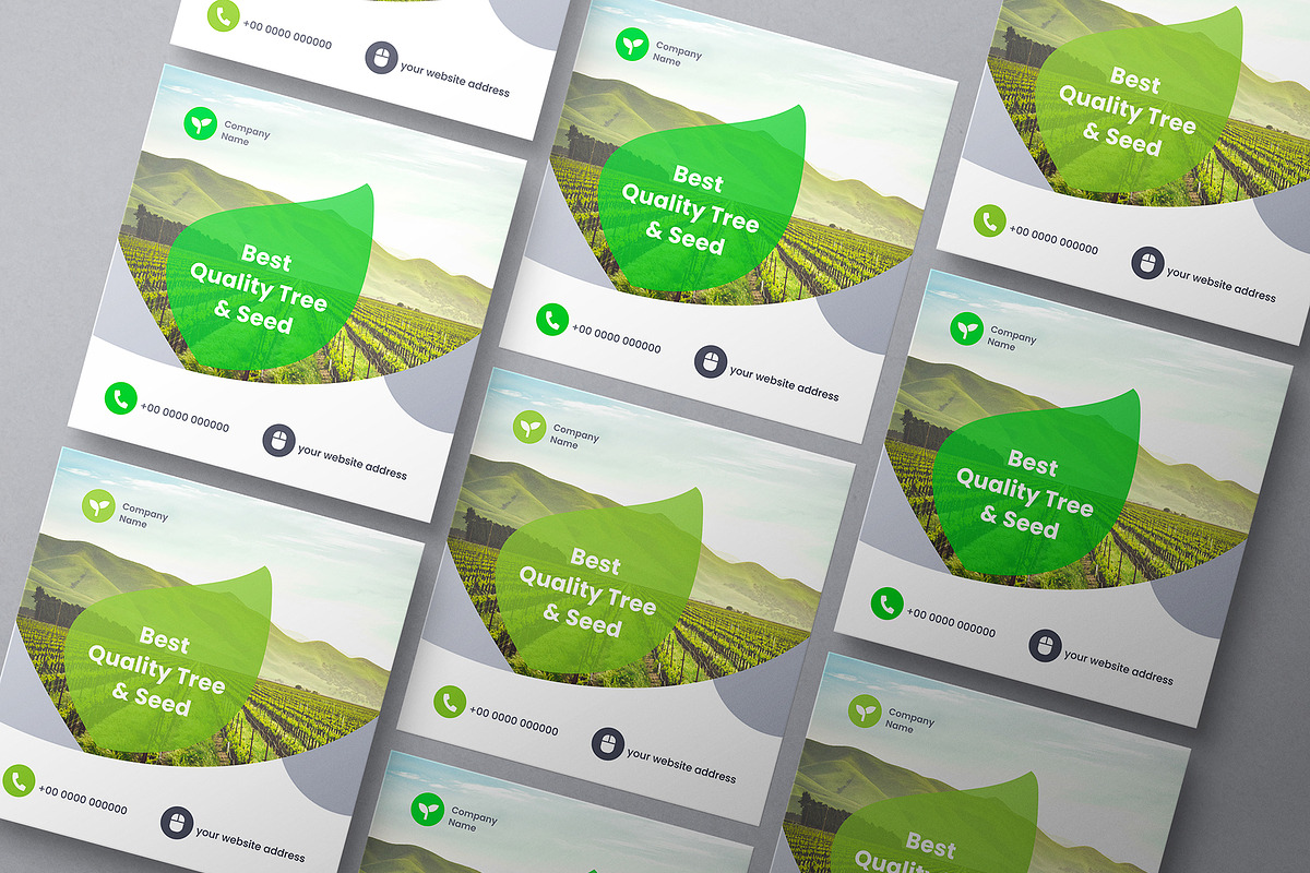 Agriculture Firm Social Media Post, a Social Media Template by mijli (Photo 6 of 6)